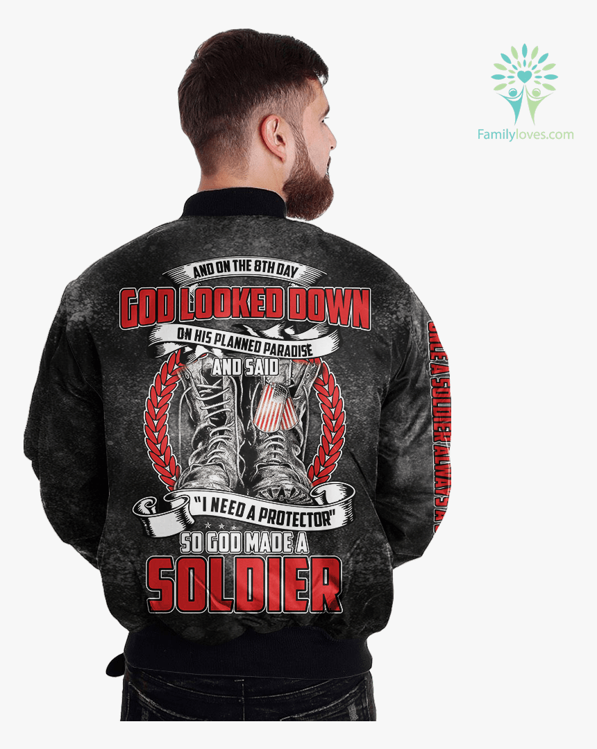 And On The 8th Day God Looked Down On His Planned Paradise - British Army Veterans T Shirts, HD Png Download