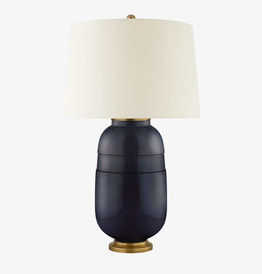 Newcomb Medium Table Lamp In Mixed Blue Brown Wi - Lamp, HD Png Download