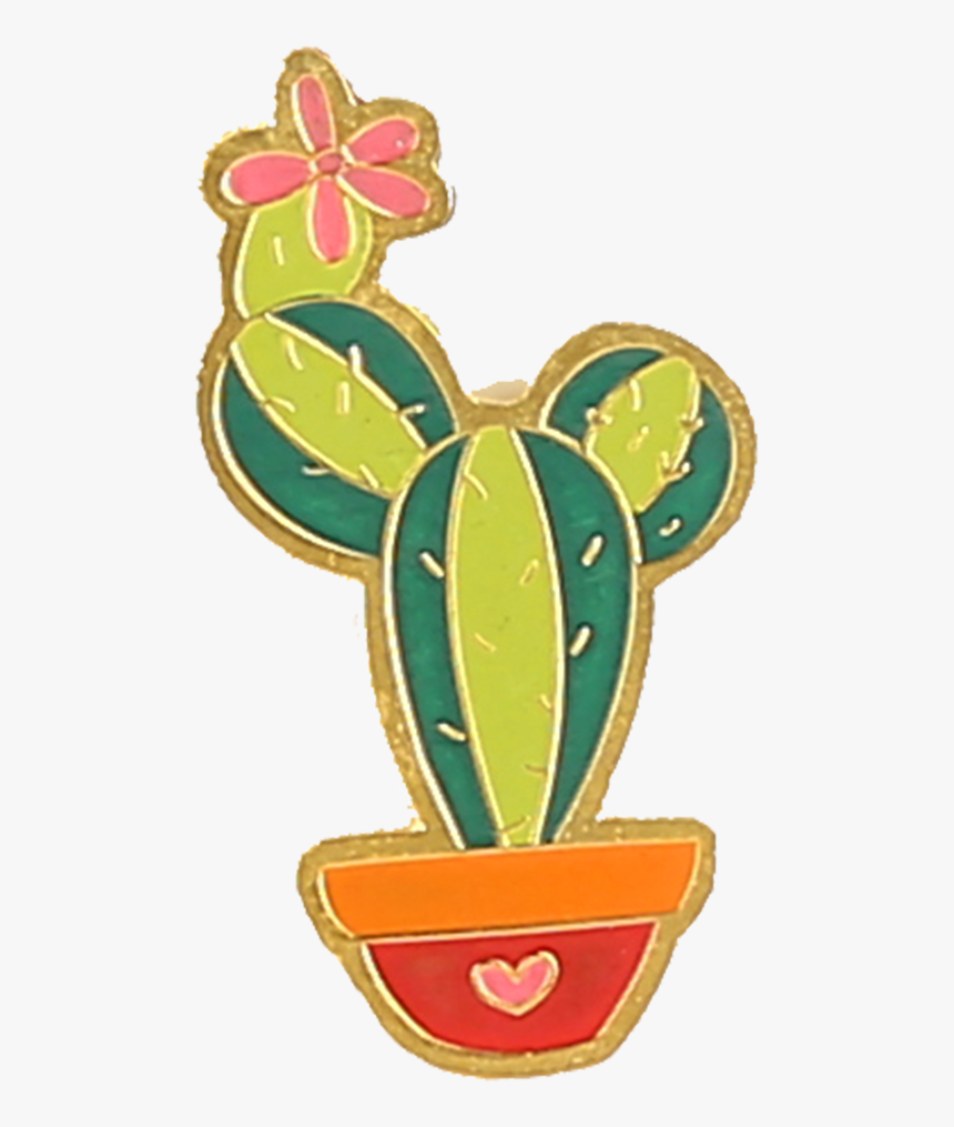 The Cactus Flower Pin - Prickly Pear, HD Png Download