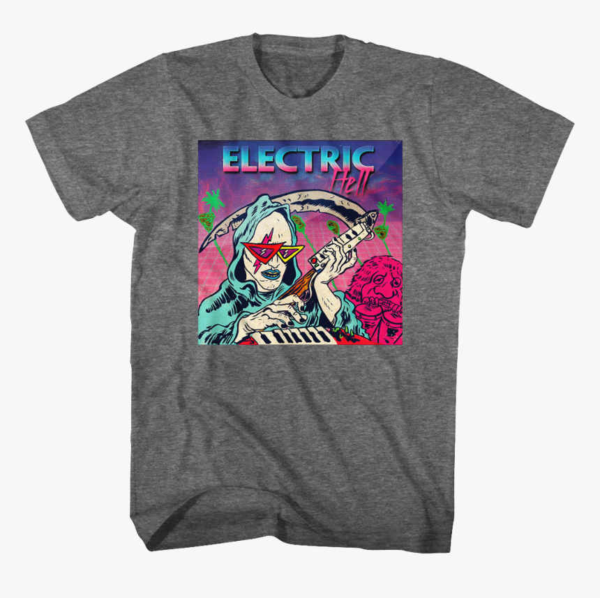 Electric Hell Bill And Ted T-shirt - Monster Hunter World T Shirt, HD Png Download
