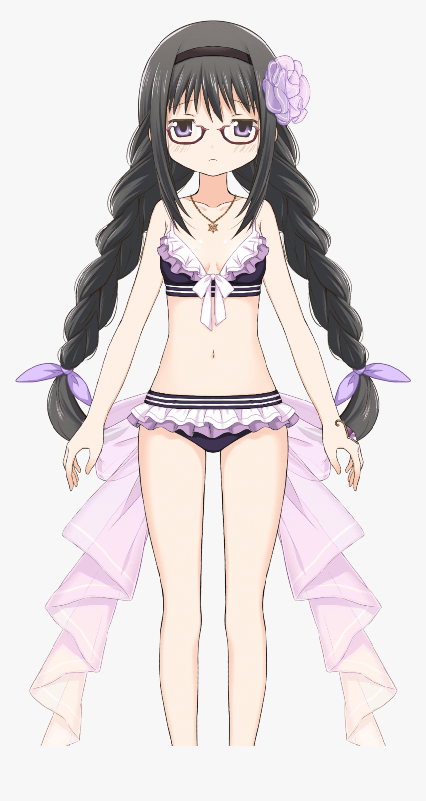Homura Swimsuit, HD Png Download