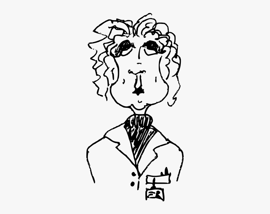 Hand Drawn Doctor Vector Image - Illustration, HD Png Download