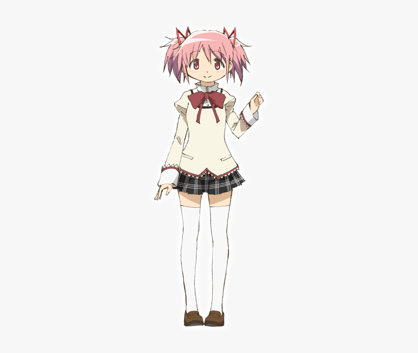 Magical Girl, Madoka Magica, And Puella Magi Image - Kaname Madoka School Uniform, HD Png Download