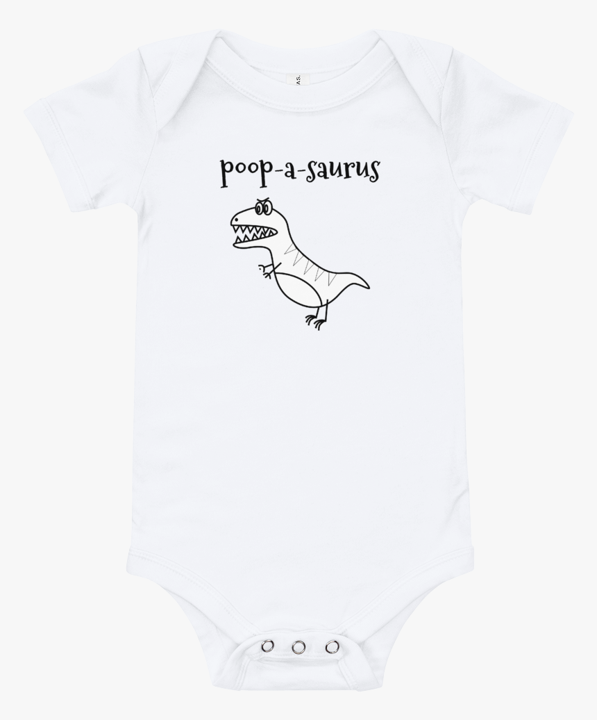 Image Of Poop A Saurus Baby Onesie - Skateboarding, HD Png Download