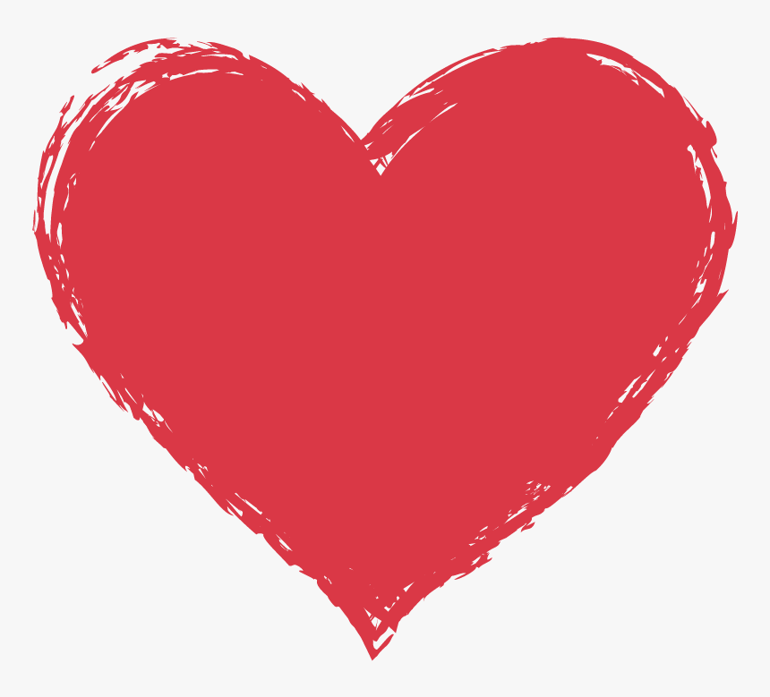 Red Heart Icon Png, Transparent Png