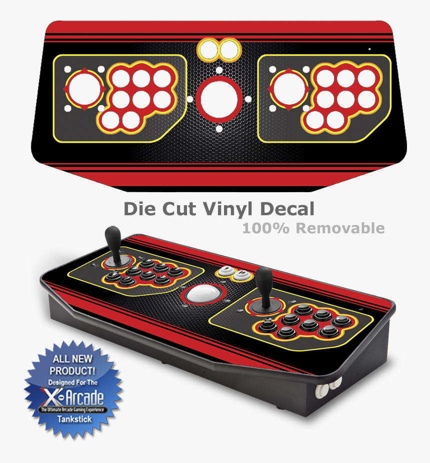 X Arcade Tankstick Art, HD Png Download