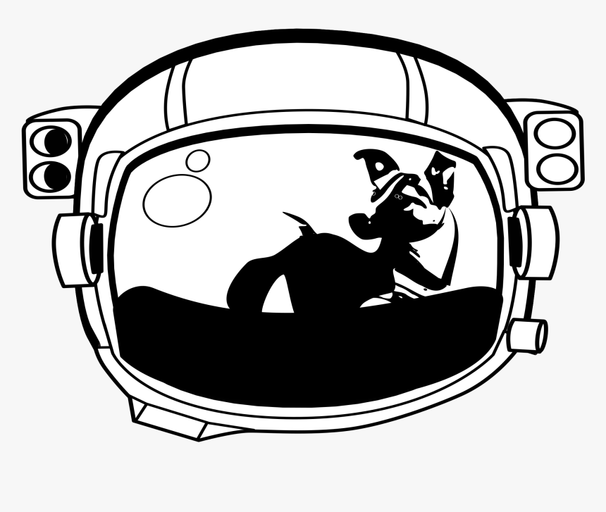 Space Dog Clipart Png Free Library Clipart - Laika Png, Transparent Png