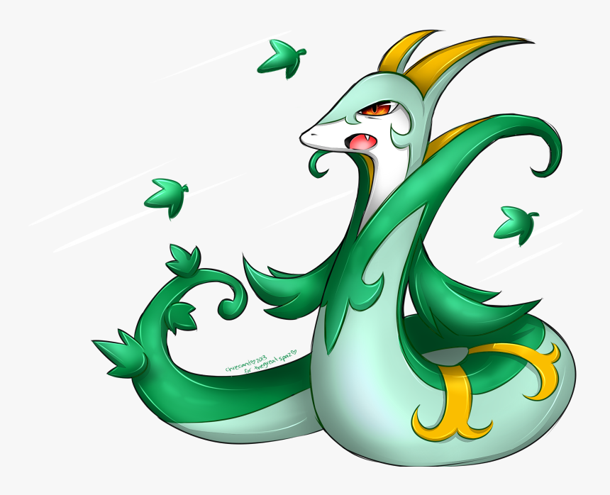 Shiny Transparent Starry - Serperior Png, Png Download