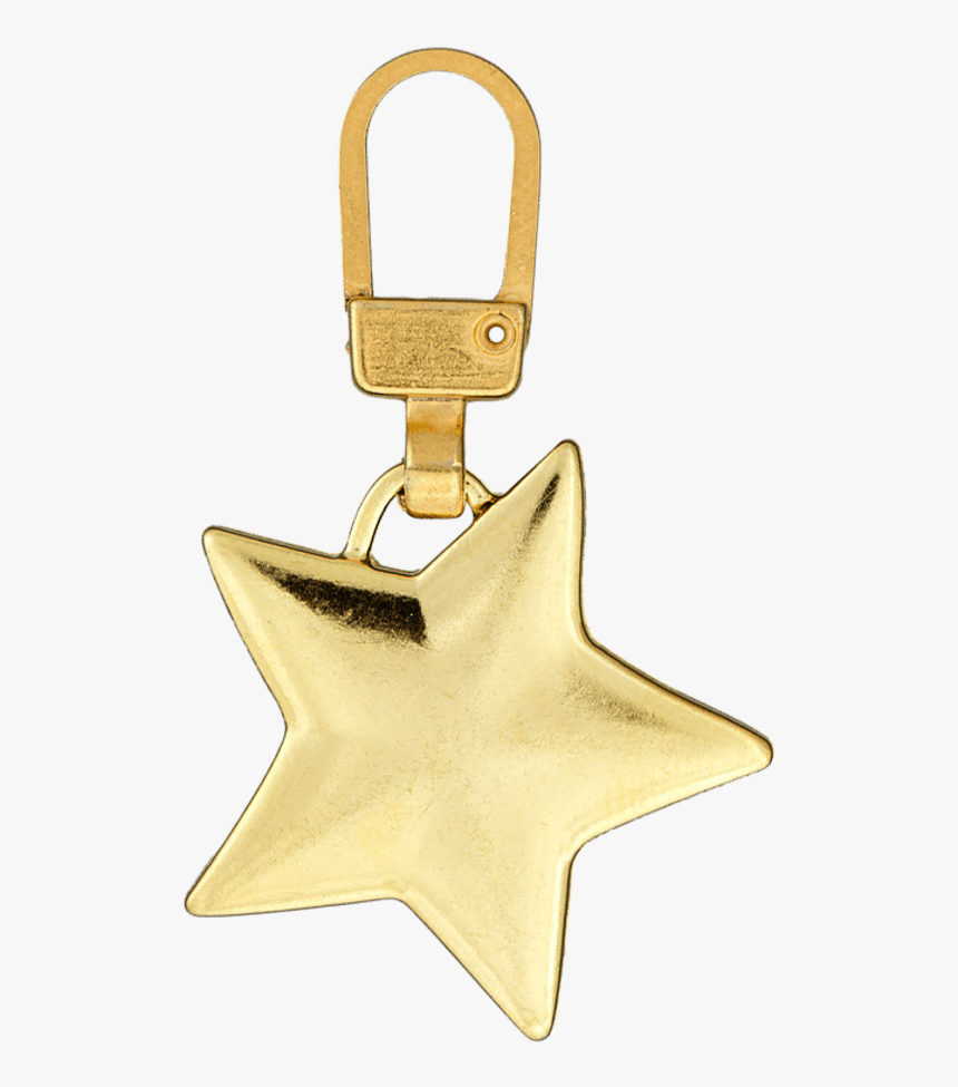 Zipper Puller Star - Pendant, HD Png Download