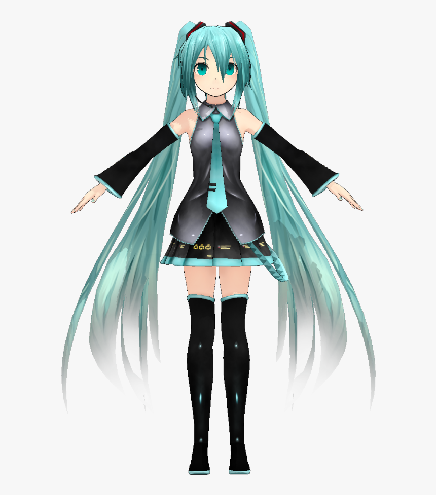 Miku By Rondline - Anime, HD Png Download