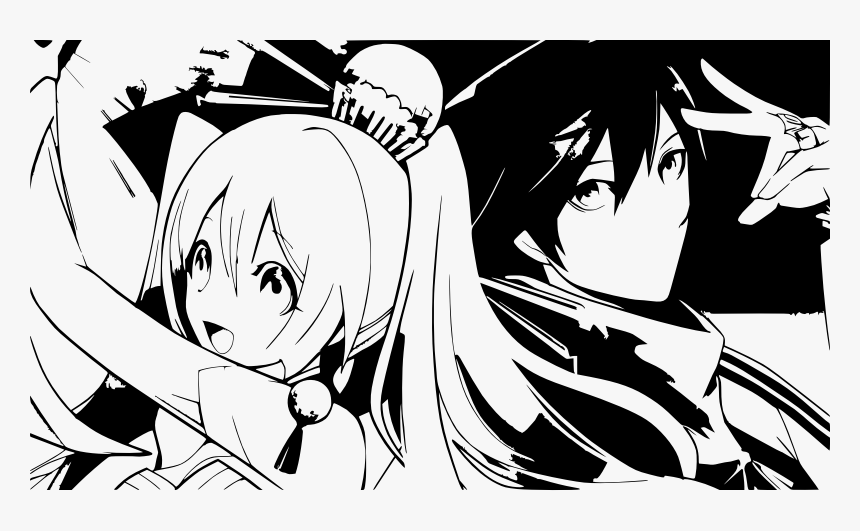 Miku And Kaito - Miku Animes, HD Png Download