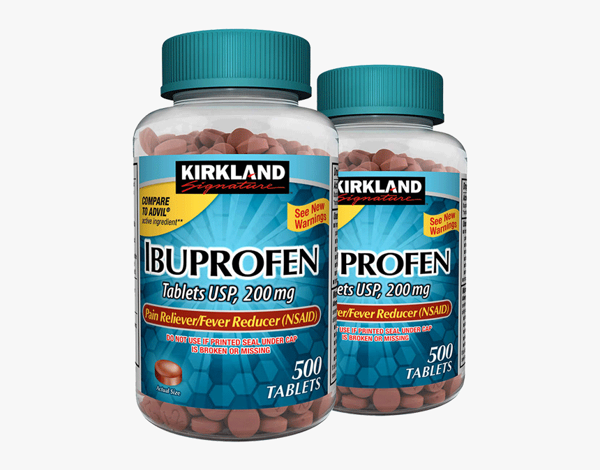 Ibuprofeno Kirkland, HD Png Download
