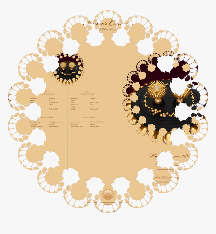 Artist Jewelry Data Sheet » Queensgoldenchampagner - Crown, HD Png Download