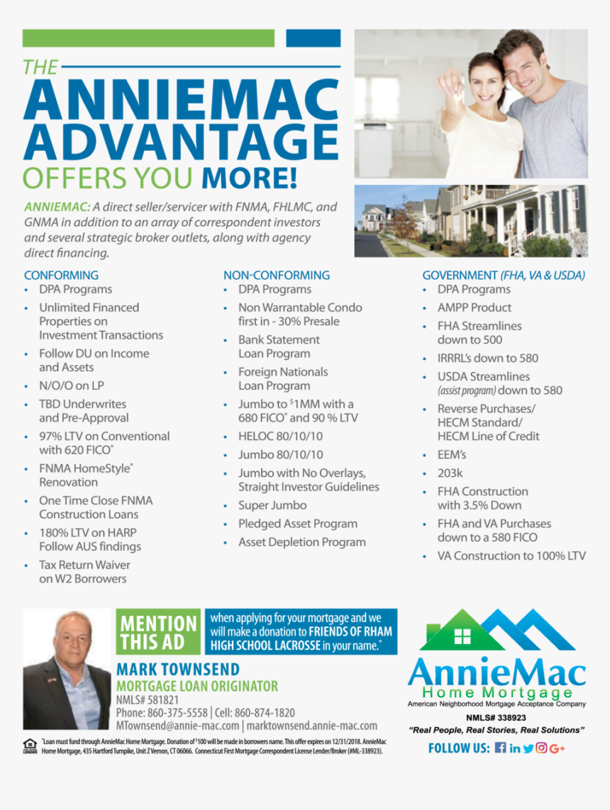 Annie Mac Mortgage, HD Png Download