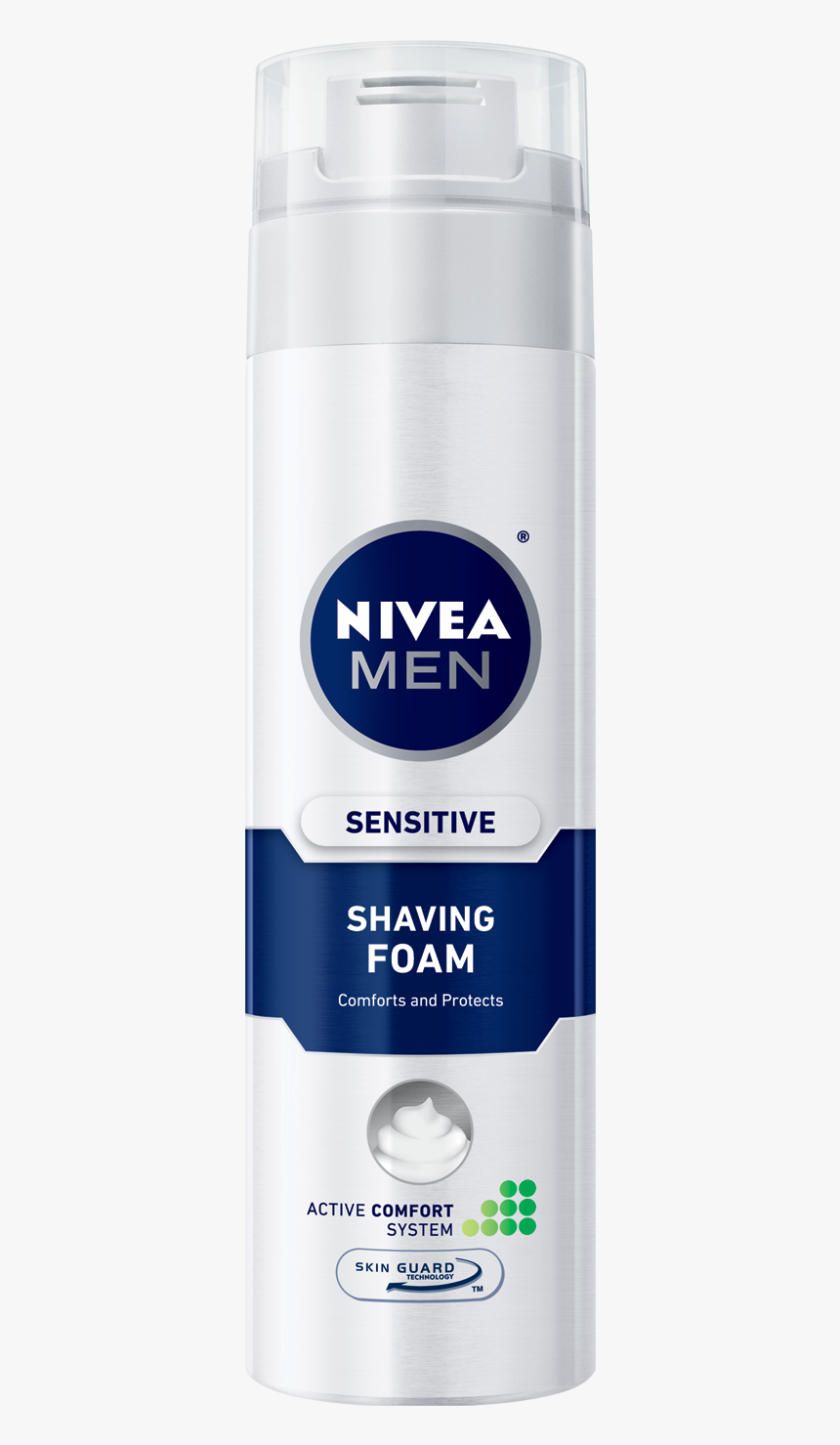 Sensitive Shaving Foam - Nivea Cooling Moisturizer, HD Png Download