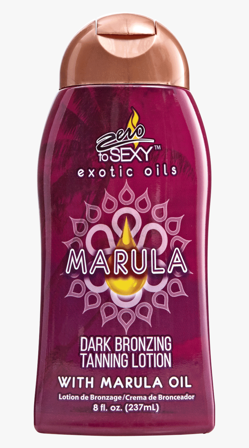 Zero To Sexy Marula Dark Bronzing Tanning Lotion, HD Png Download