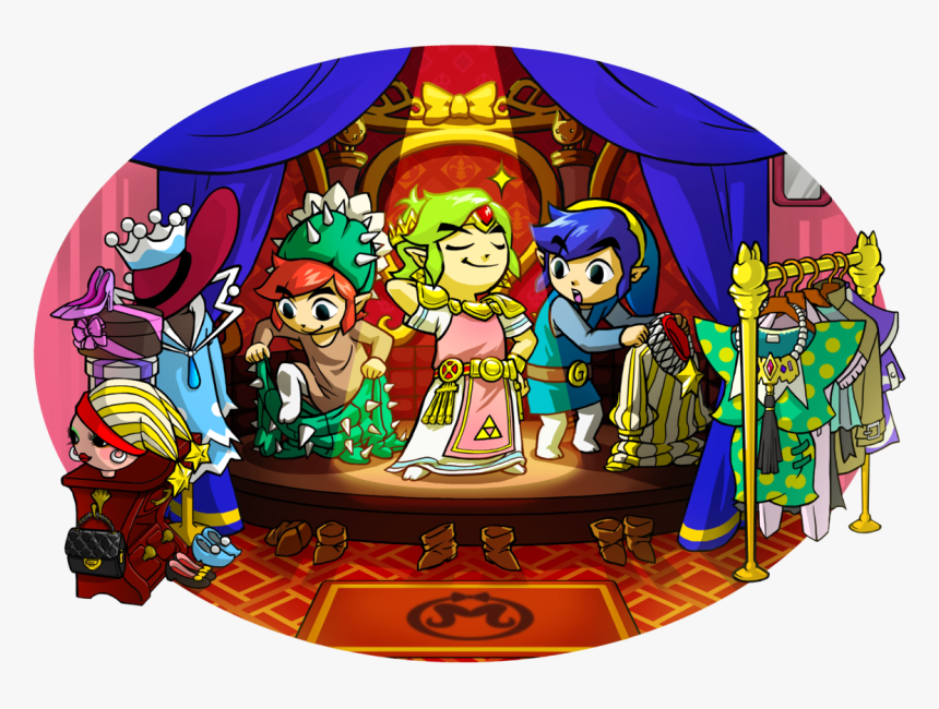 Zelda Triforce Heroes Zelda, HD Png Download