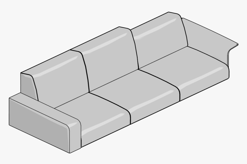 Studio Couch, HD Png Download