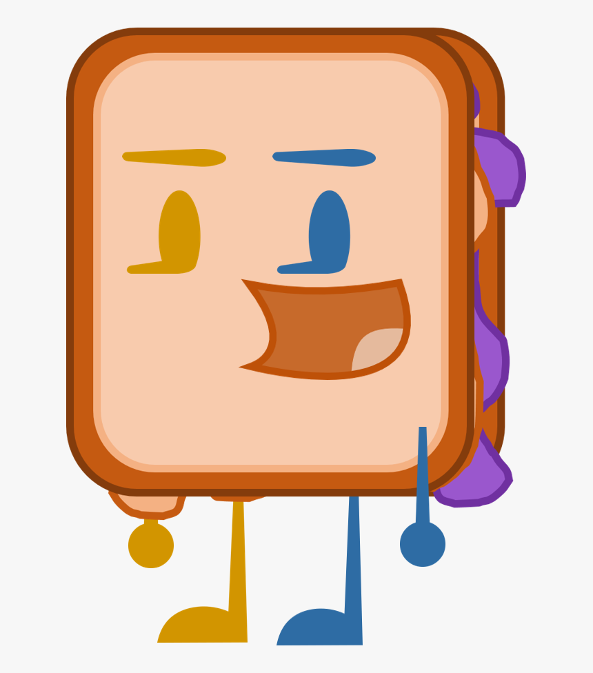 Peanut Butter Jelly Png - Bfdi Peanut Butter And Jelly, Transparent Png