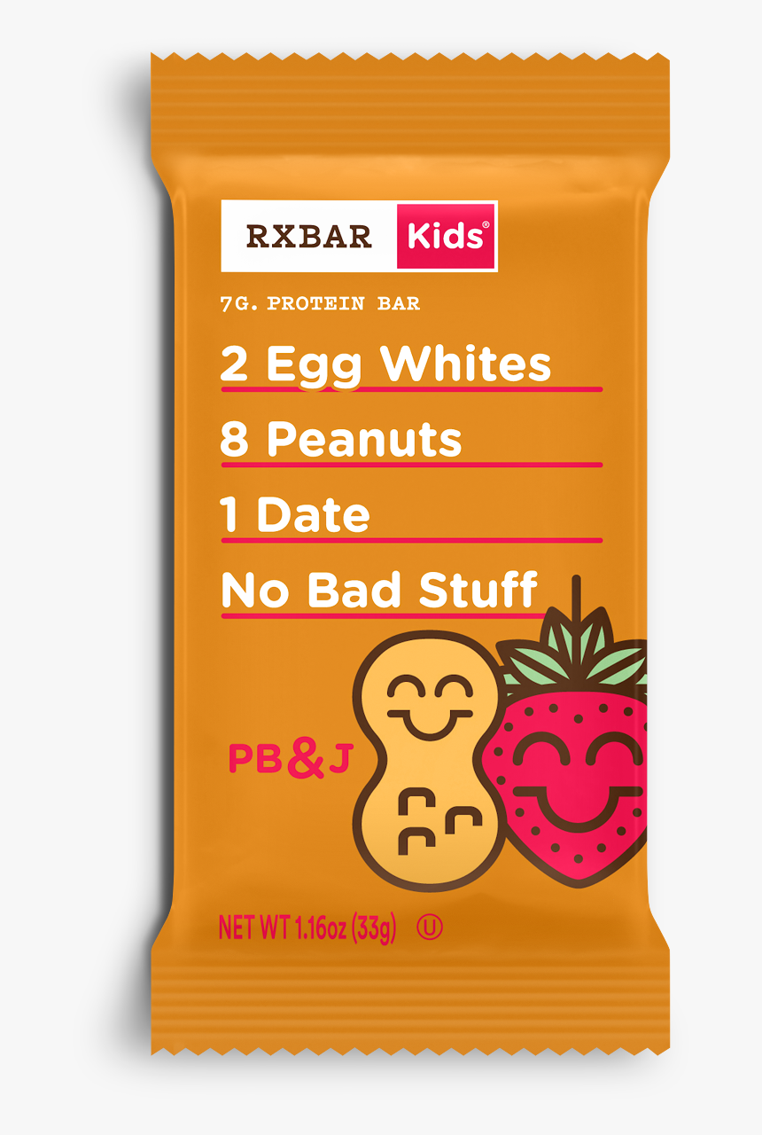 Rxbar Chocolate Chip Kids, HD Png Download