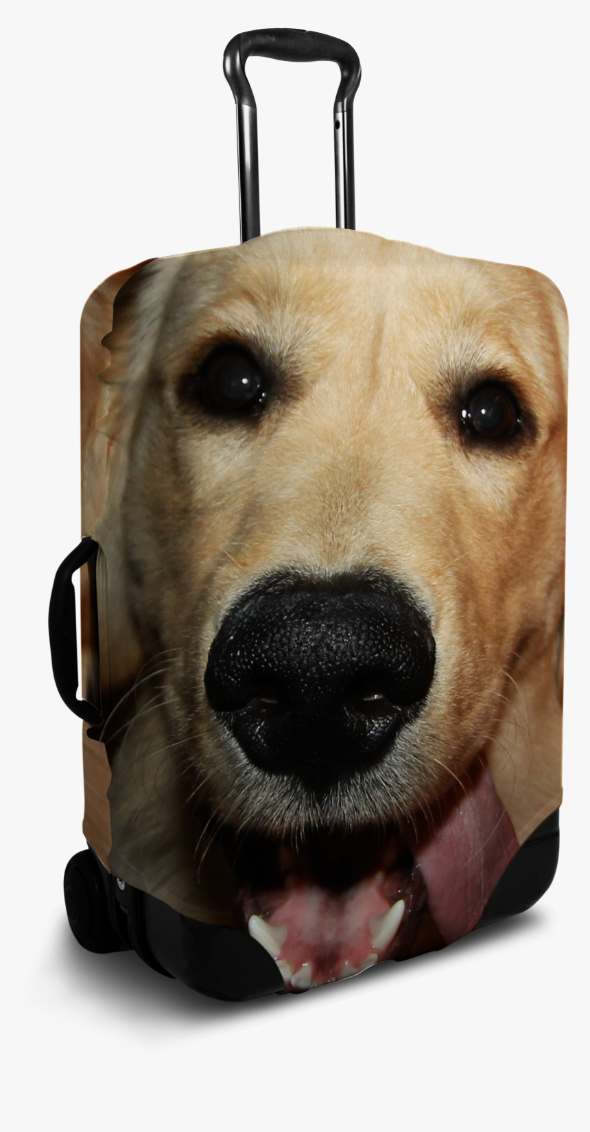 Custom Dog Face Luggage Cover - Sushi Suitcase Cover, HD Png Download