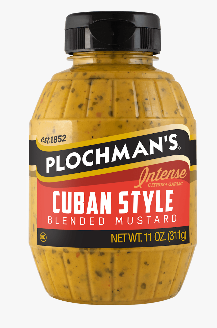 Plochman S Cuban Mustard In 11oz Barrel Bottle - Bottle, HD Png Download