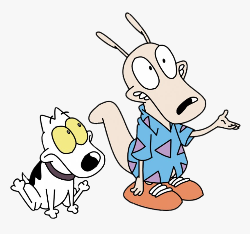 Rocko And Spunky - Modern Life Of Rocko, HD Png Download