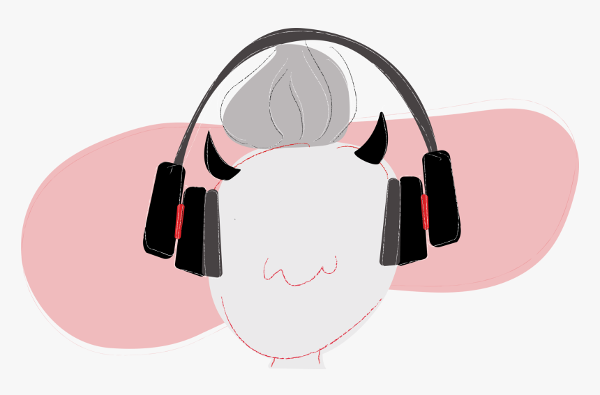 Ooooscaryheadphones 
 Class Img Responsive True Size - Headphones, HD Png Download