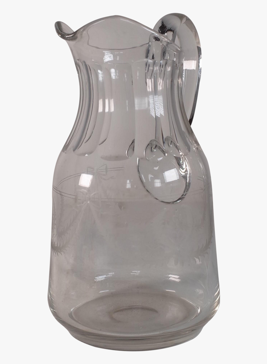 Glass Pitcher - Water Bottle, HD Png Download