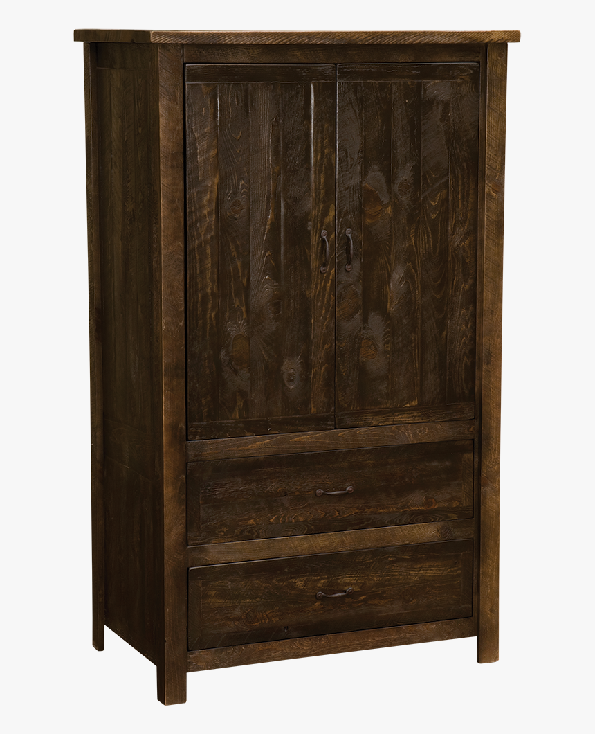 Frontier Two Drawer Wardrobe - Cupboard, HD Png Download