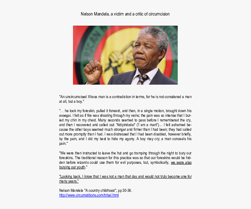 Nelson Mandela, HD Png Download