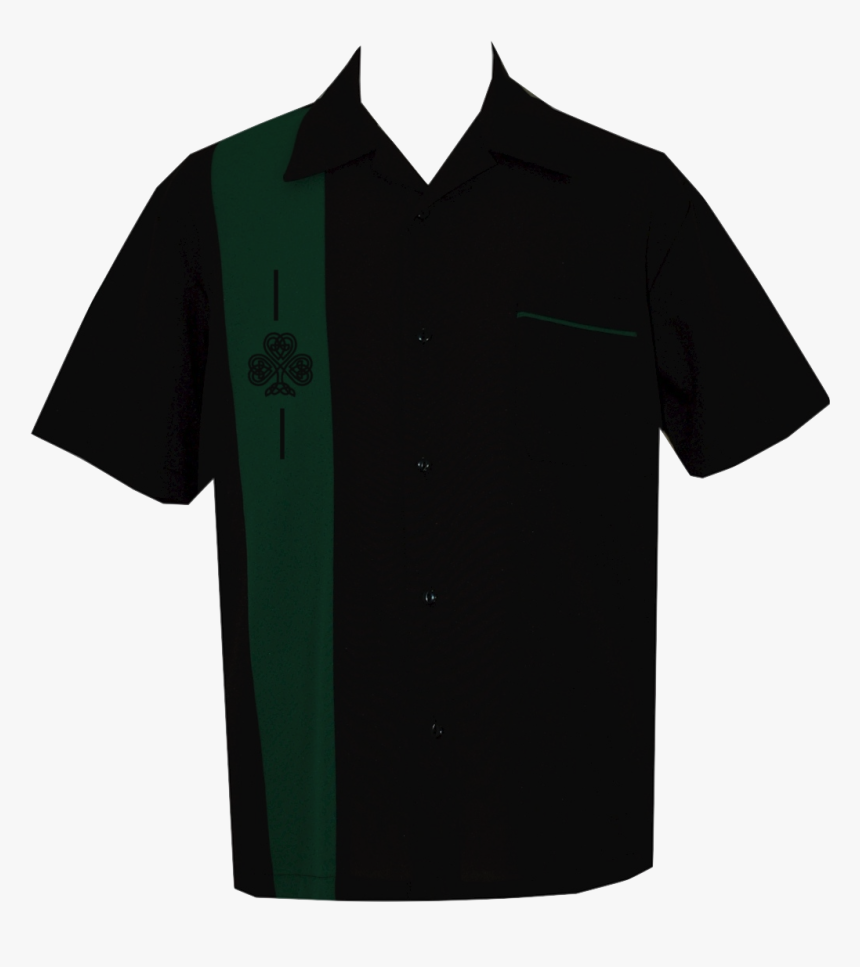 Bowling Shirts Green And Black, HD Png Download