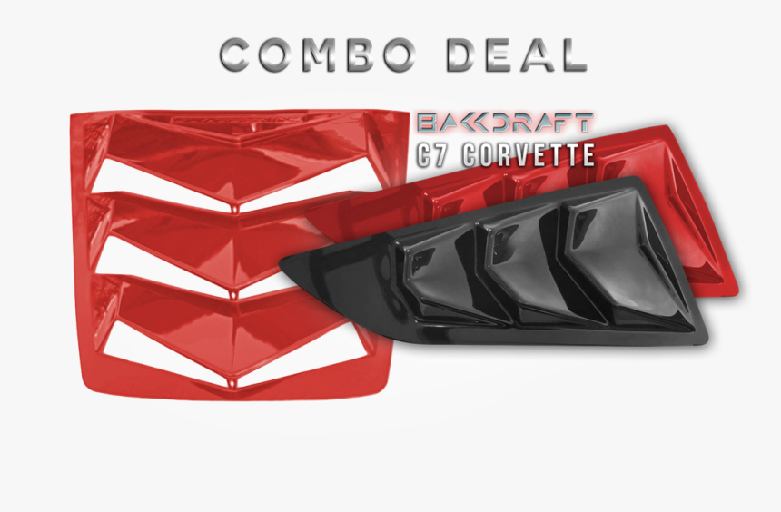 C7 Corvette Louvers Glassskinz, HD Png Download