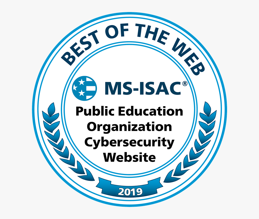 Ms-isac Best Of Web 2019 Education Award - Circle, HD Png Download