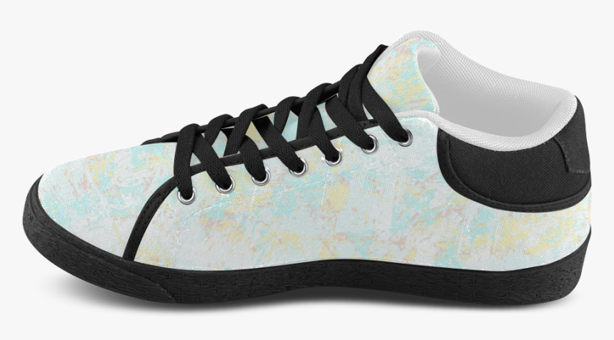 Bright Blue Yellow Grunge Design Women S Chukka Canvas - Shoe, HD Png Download