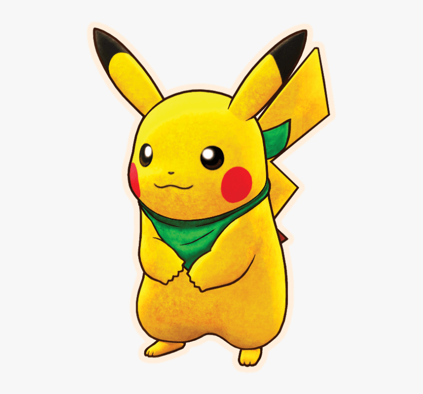 Pikachu - Mystery Dungeon Dx Pikachu, HD Png Download
