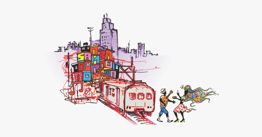 Trem Do Samba, HD Png Download