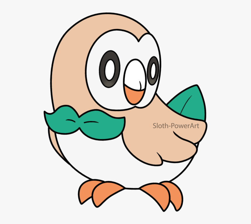 Week 3 Of Pokehalloween  
day 16 Rowlet


day 17 Alola, HD Png Download