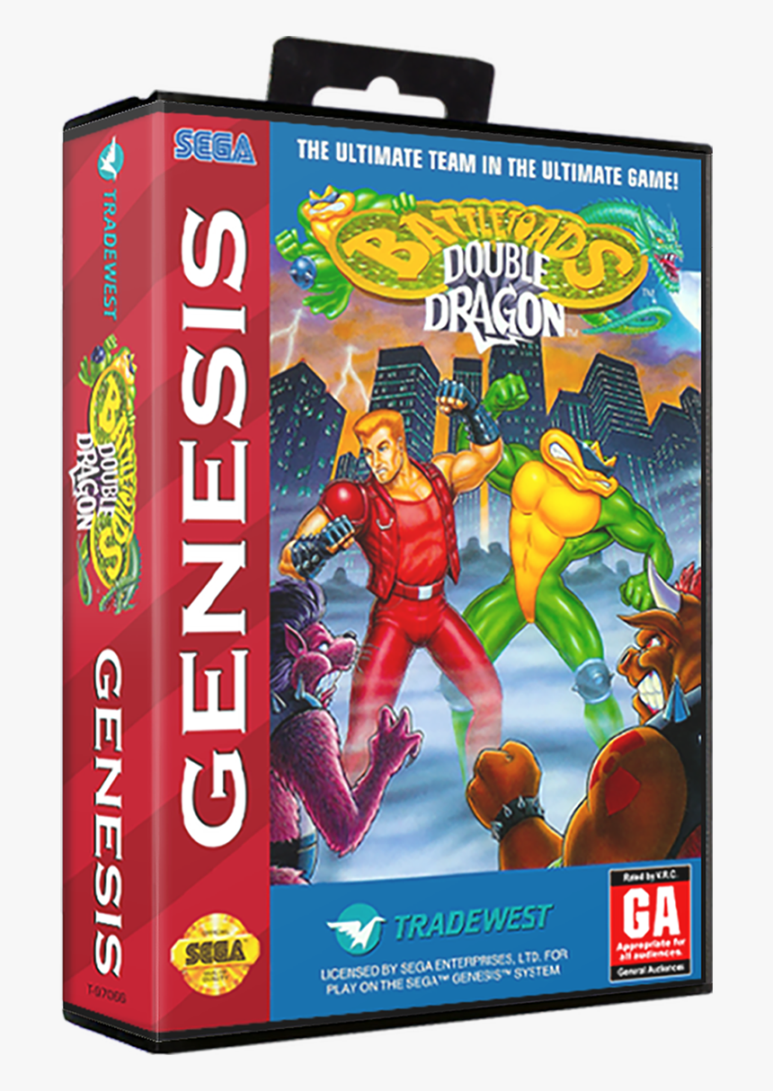 Battletoads Double Dragon Megadrive, HD Png Download