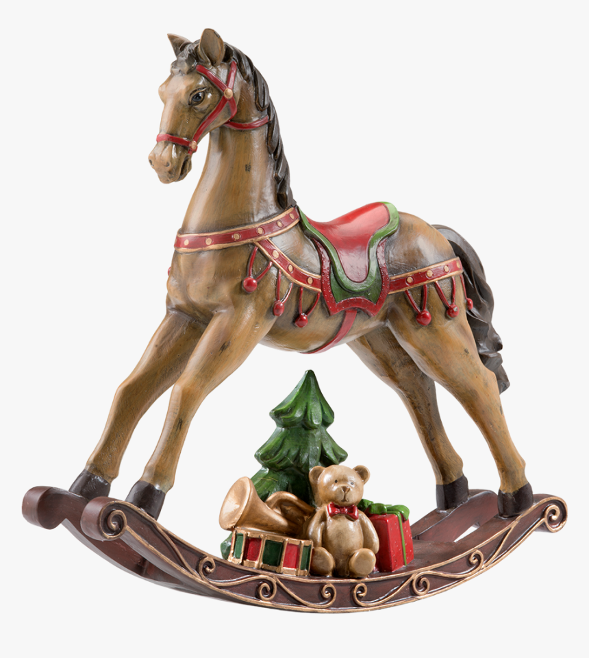 Nostalgic Rocking Horse, Brown - Stallion, HD Png Download