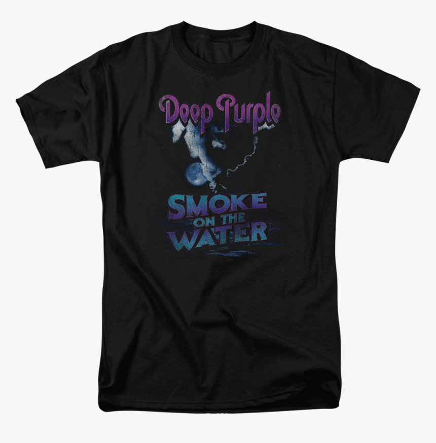 Deep Purple Smoke On The Water T-shirt - Twilight Zone Shirt, HD Png Download