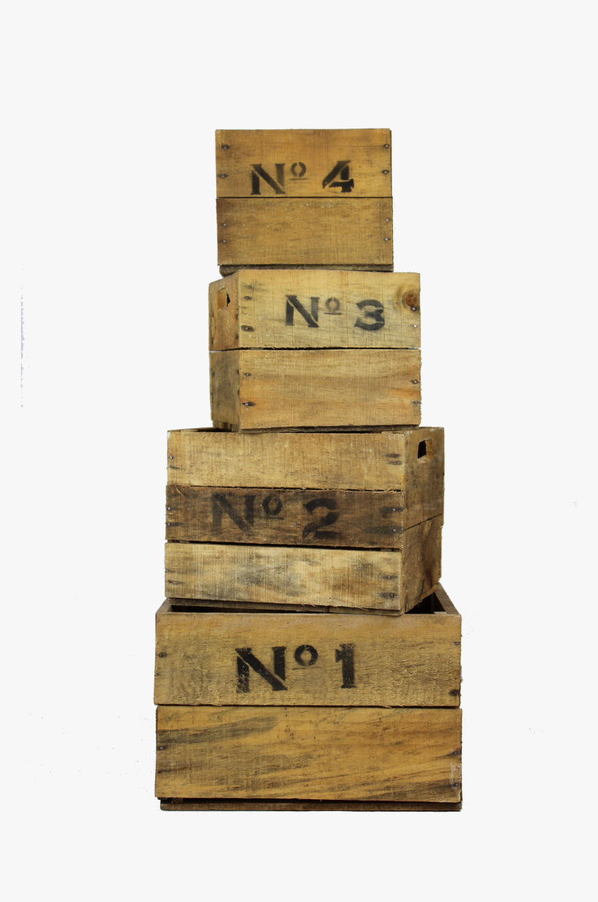 Wooden Nº1234 Crates - Plank, HD Png Download