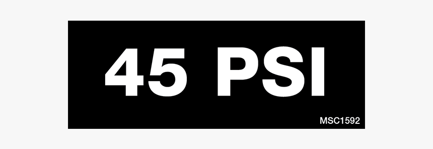 45 Psi Decal - 45 Days, HD Png Download