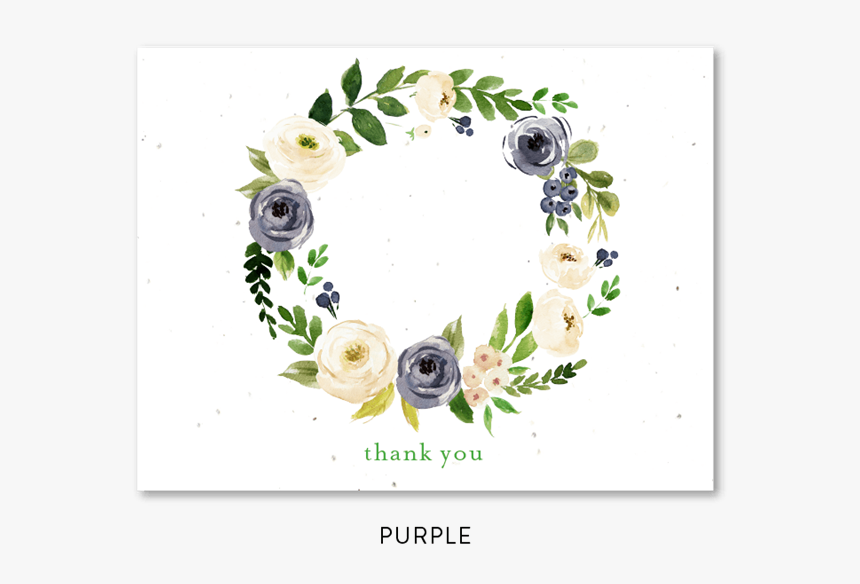 Florist Seeded Thank You Notes - Business Logos For Flower Shops, HD Png Download