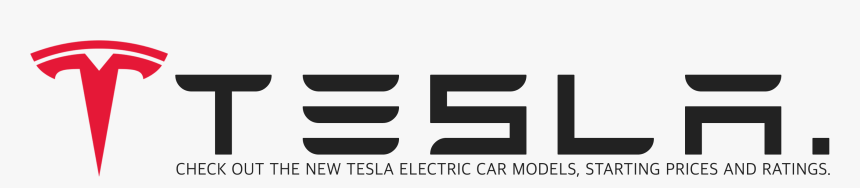 Tesla Car Usa - Transparent Logo Tesla Png, Png Download