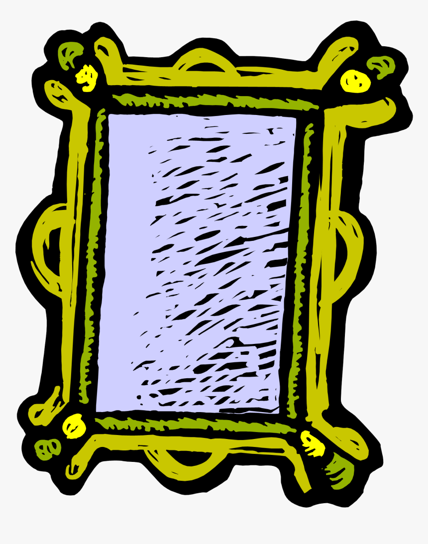 Peer Into The Looking Glass Craft - Habitant Du Miroir Poesie, HD Png Download