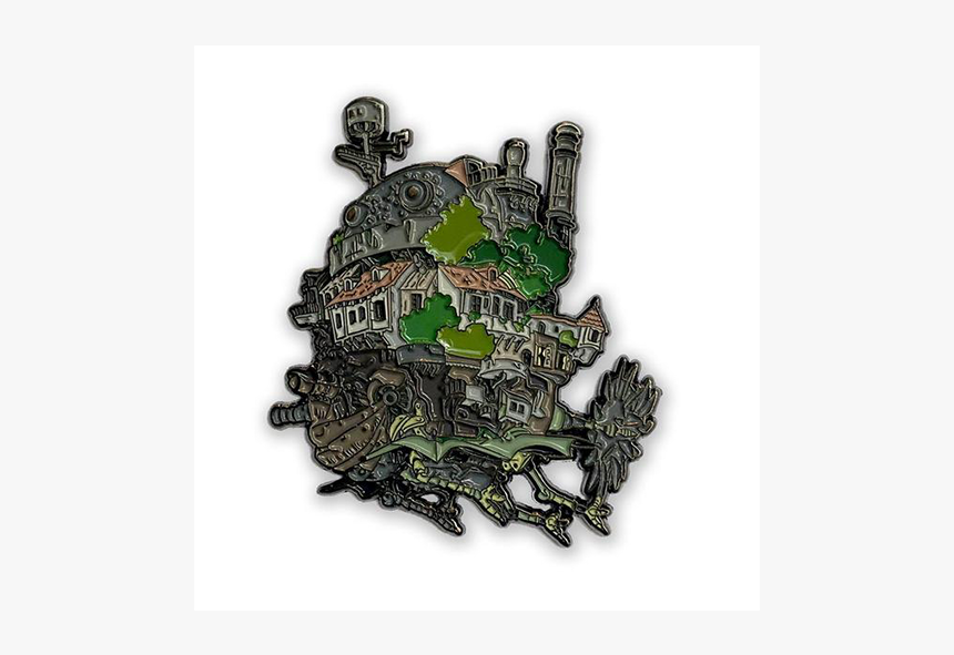 하울 의 움직이는 성 뱃지, HD Png Download