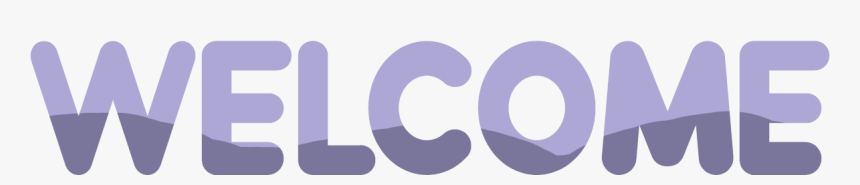 Welcome Text - Electric Blue, HD Png Download