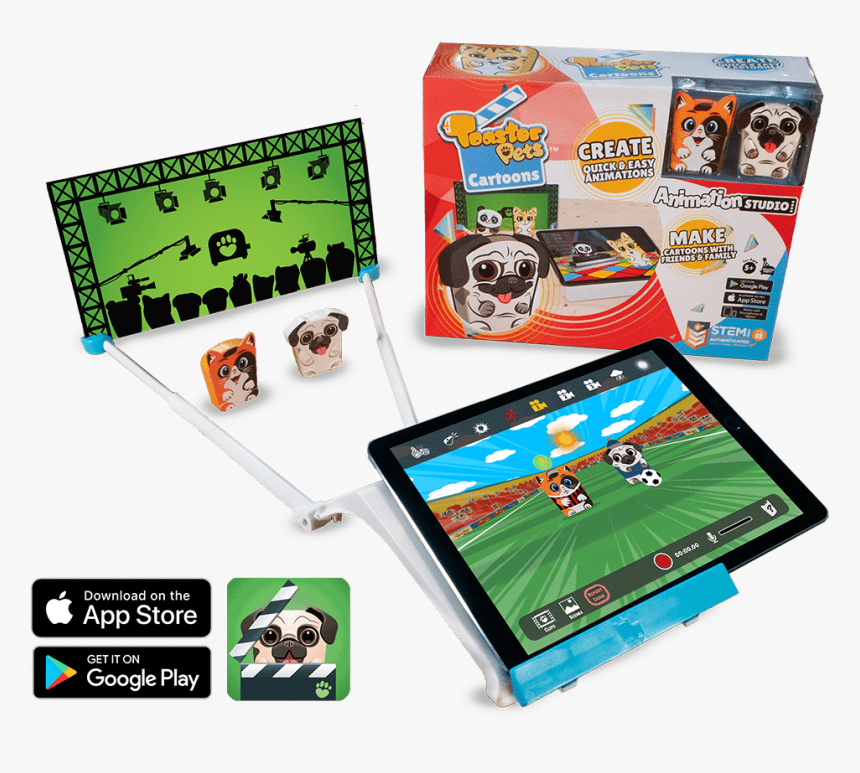 Игровой Набор Для Анимационного Творчества Toaster, HD Png Download