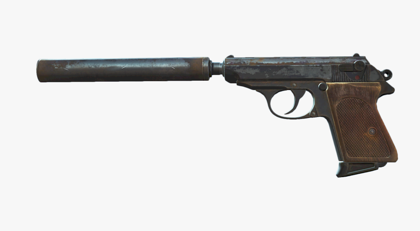 Nukapedia The Vault - Baikal Mp 654k Silencer, HD Png Download